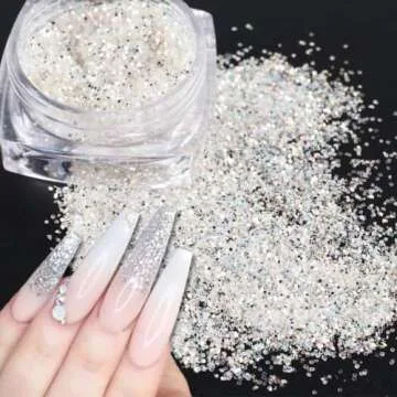 Holographic Glitter Kits for Stunning Nails Art Designs