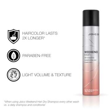 Weekend Hair Dry Shampoo - Freshness & Volume Boost