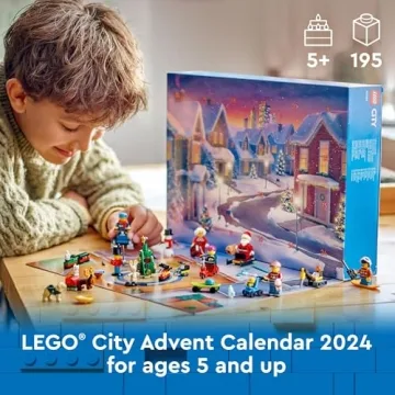 LEGO City Advent Calendar 2024 with 24 Festive Surprises
