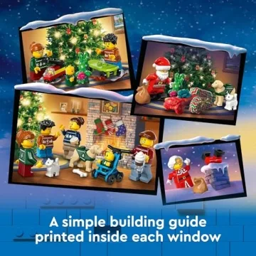LEGO City Advent Calendar 2024 with 24 Festive Surprises