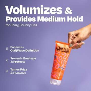 MAN,ETAIN Volume Gel 100ml - Enhanced Curls & Moisturizing Boost