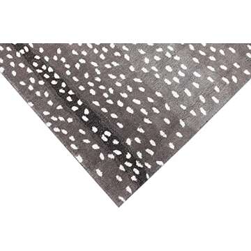 Wallard Antelope Cheetah Blue,Neutral,Grey,Mink Animal Contemporary Handmade 100% Woolen Area Rugs & Carpets (Mink, 10x8)