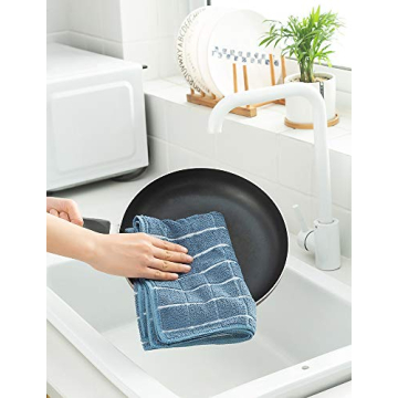 Microfiber Dish Towels - Super Absorbent Kitchen Set 8 Pack