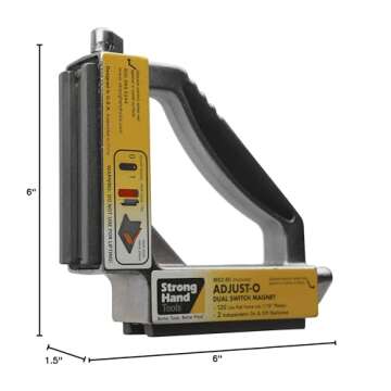 Strong Hand Adjust-O 90° Magnetic Square with Dual Switches