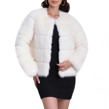 Warm Faux Fur Coat for Women - Stylish Winter Jacket