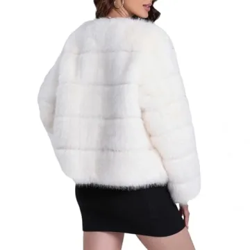 Warm Faux Fur Coat for Women - Stylish Winter Jacket