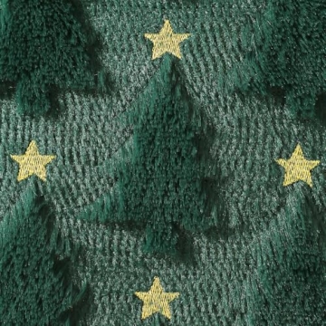 Dark Green Christmas Pillow Covers Set of 2