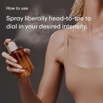 PHLUR Caramel Skin Body Mist - Hair & Body Mist for Women & Men Fragrance - Caramel Body Spray with Vanilla, Brown Sugar, Bergamot, Sandalwood & Musk (8 Fl Oz)