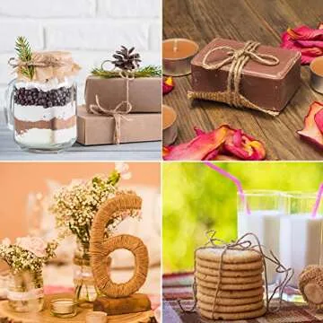 Natural Jute Twine Eco-Friendly & Versatile 328ft