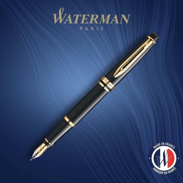 Waterman Expert Fountain Pen with Gold Trim Gift Box