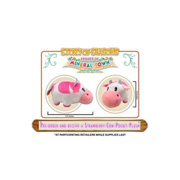 Story of Seasons: Friends of Mineral Town - PlayStation 4 - Adorable Plush Included!