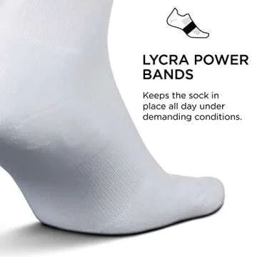 Feetures High Performance Max Cushion Quarter Sock for Women & Men - Moisture-Wicking Athletic Socks - Old White - S (1 Pair)