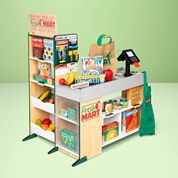 Melissa & Doug Wooden Grocery Store FSC Certified Play
