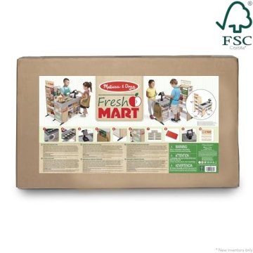 Melissa & Doug Wooden Grocery Store FSC Certified Play