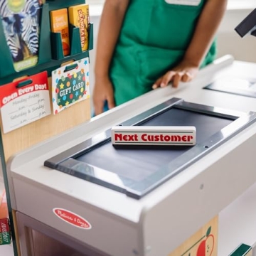 Melissa & Doug Wooden Grocery Store FSC Certified Play