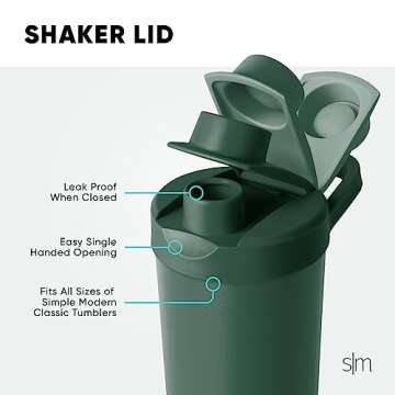 Simple Modern Insulated Shaker Bottle 24oz for Protein