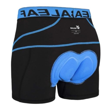 BALEAF Men's 3D Padded Bike Shorts - Ultimate Comfort for Cycling & MTB