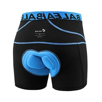 BALEAF Men's 3D Padded Bike Shorts Cycling Comfort
