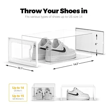 SEE SRPING XX-Large Shoe Storage Box for Size 14