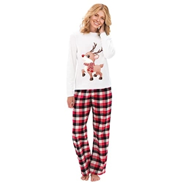 Awoscut Family Matching Christmas Pajamas Sets
