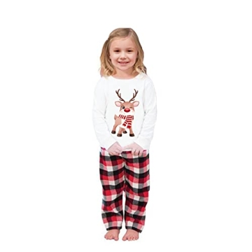Awoscut Family Matching Christmas Pajamas Sets