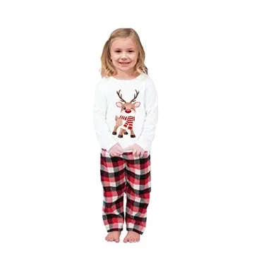 Awoscut Family Matching Christmas Pajamas Sets
