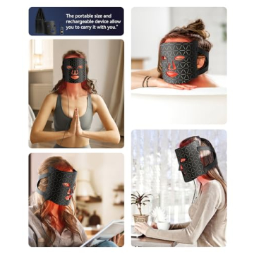 FOLOKE LED Light Therapy Mask for Radiant Skin