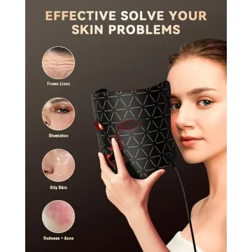 FOLOKE LED Light Therapy Mask for Radiant Skin