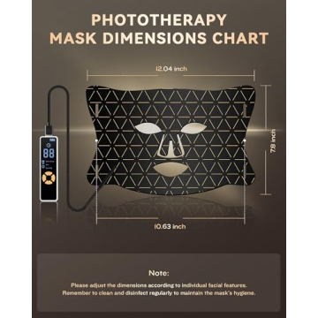 FOLOKE LED Light Therapy Mask for Radiant Skin