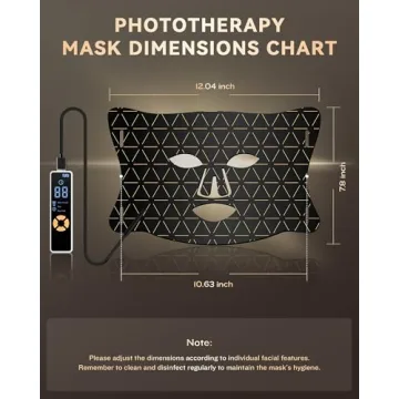 FOLOKE LED Light Therapy Mask for Radiant Skin