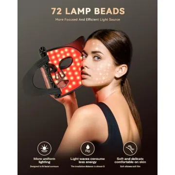 FOLOKE LED Light Therapy Mask for Radiant Skin