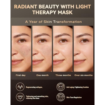 FOLOKE LED Light Therapy Mask for Radiant Skin