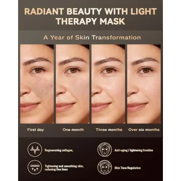 FOLOKE LED Light Therapy Mask for Radiant Skin