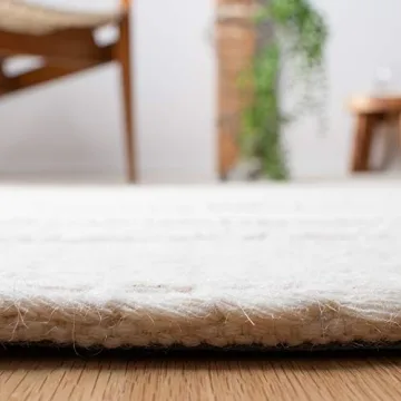 SAFAVIEH Natura Collection Handcrafted Wool Rug 8x10