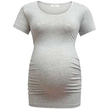 Bearsland Maternity T-shirts 3-Pack for Stylish Moms
