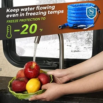 RVMATE 25FT Heated Water Hose for RVs and Campers