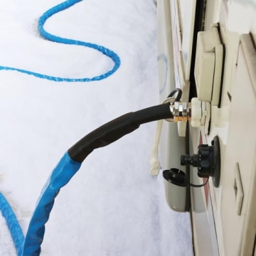 RVMATE 25FT Heated Water Hose for RVs and Campers