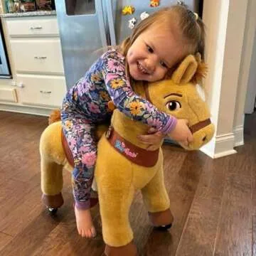 PonyCycle Plush Interactive Riding Horse for Kids Ages 4-8