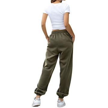 Stylish High Waisted Women's Sweatpants Breathable Comfort