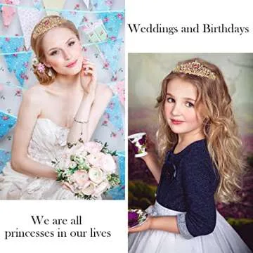 Velscrun Birthday Girl Tiara, Crown for Girls, Princess Crown with Birthday Sash, Birthday Girl Headband, Birthday Crowns Tiara for Women, Happy Birthday Decorations Party Supplies Gifts