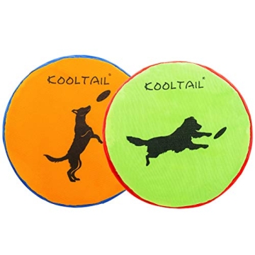 KOOLTAIL Dog Flying Disc Toys for Fetch and Fun