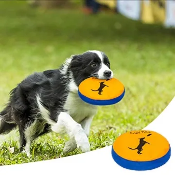 KOOLTAIL Dog Flying Disc Toys for Fetch and Fun