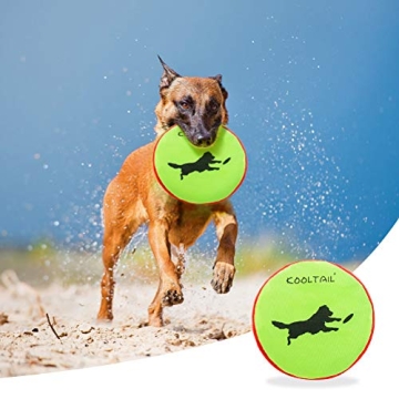 KOOLTAIL Dog Flying Disc Toys for Fetch and Fun