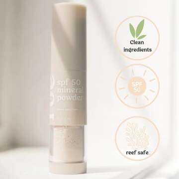 Roe Wellness Kids SPF 50 Mineral Sunscreen Powder Reef-Friendly