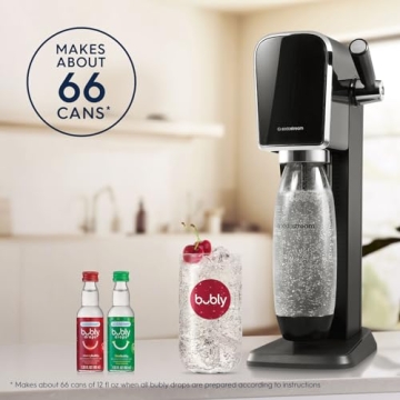SodaStream Art Sparkling Water Maker Bundle - Black