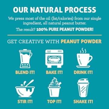 Crazy Richard's All-Natural Peanut Butter Powder 2 Pound Bag