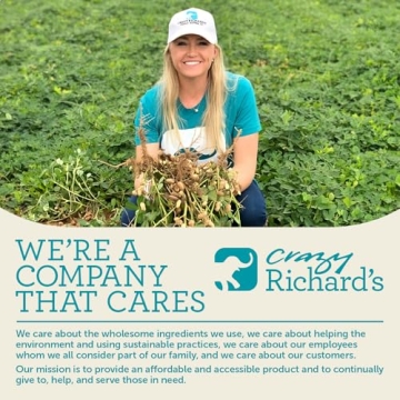 Crazy Richard's All-Natural Peanut Butter Powder 2 Pound Bag