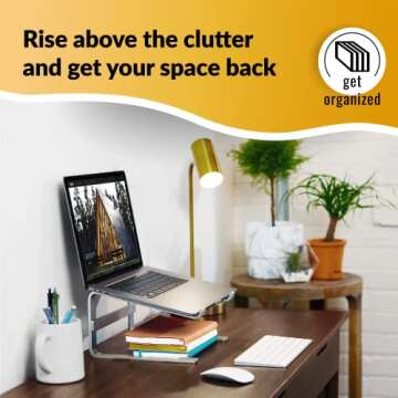 OFFICE OWL Laptop Desk Stand for Ergonomic Comfort