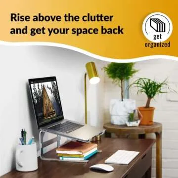 OFFICE OWL Laptop Desk Stand for Ergonomic Comfort