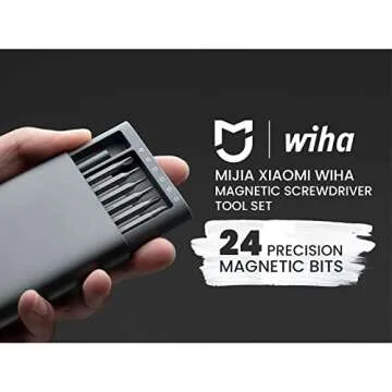 Xiaomi Mijia Wiha Daily Use Screwdriver Kit 24 Precision Magnetic Bits Alluminum Box Screw Driver